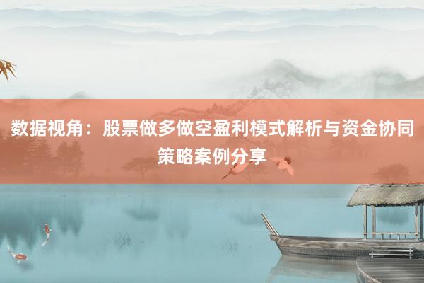 数据视角：股票做多做空盈利模式解析与资金协同策略案例分享