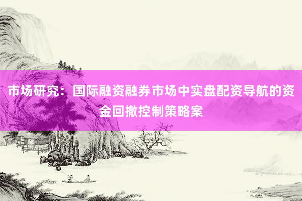 市场研究：国际融资融券市场中实盘配资导航的资金回撤控制策略案