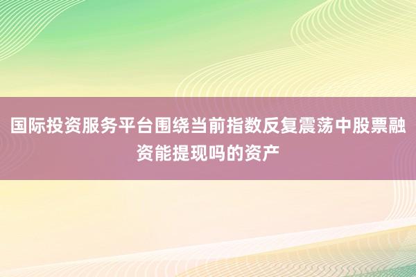 国际投资服务平台围绕当前指数反复震荡中股票融资能提现吗的资产