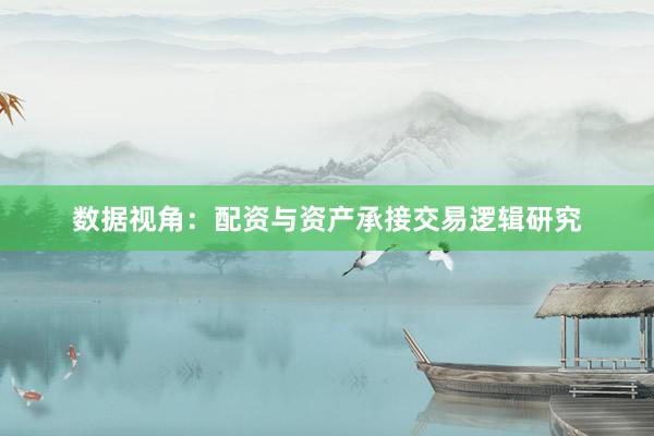 数据视角：配资与资产承接交易逻辑研究