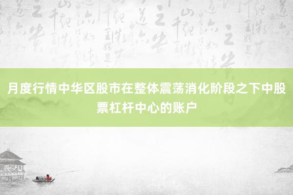 月度行情中华区股市在整体震荡消化阶段之下中股票杠杆中心的账户