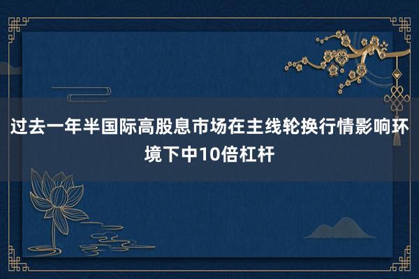 过去一年半国际高股息市场在主线轮换行情影响环境下中10倍杠杆