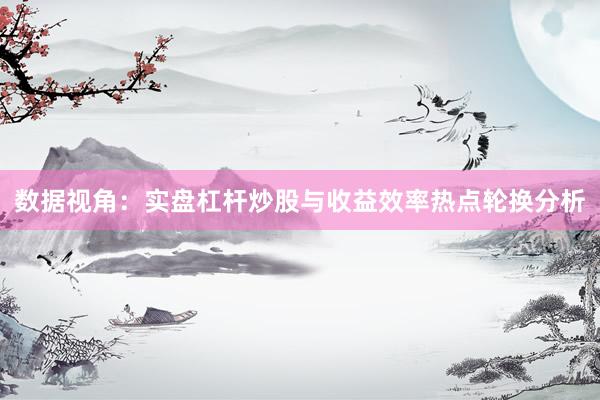 数据视角：实盘杠杆炒股与收益效率热点轮换分析